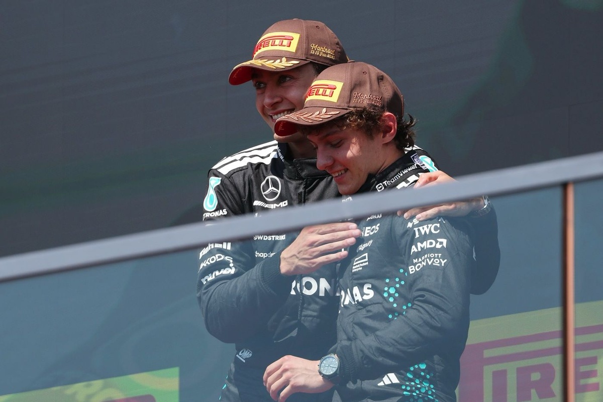 Mercedes asegura que están «súper cerca» de renovar a Russell y Antonelli 