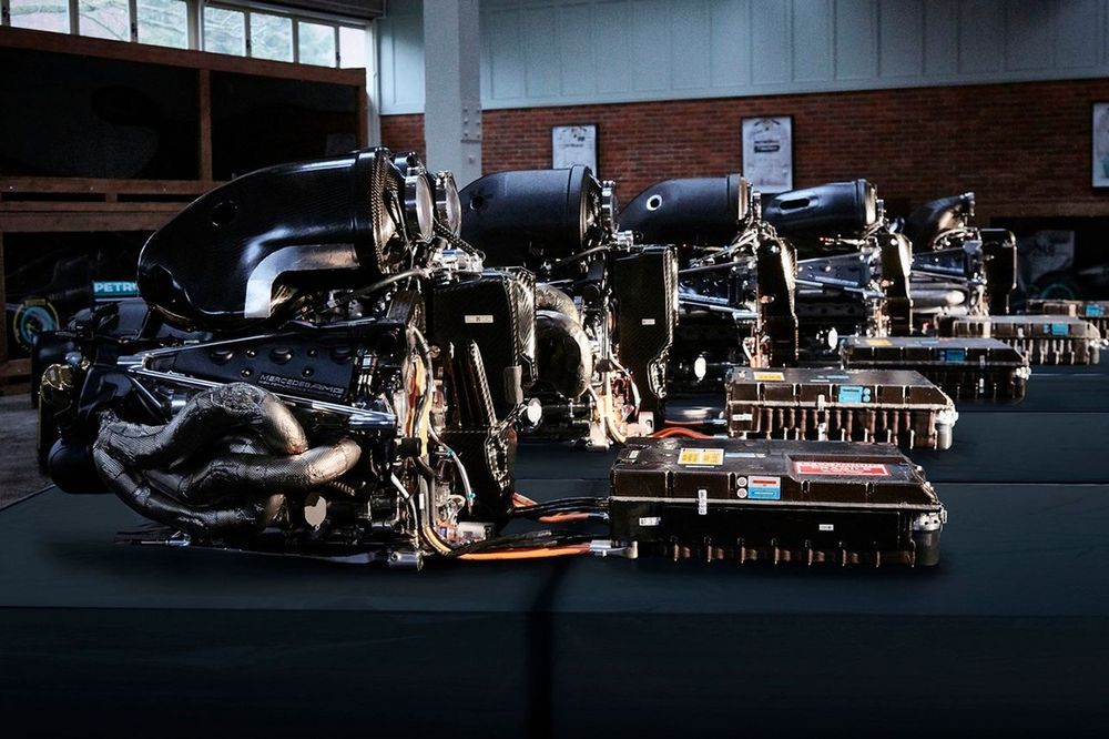 Mercedes F1 power units 2014-2018