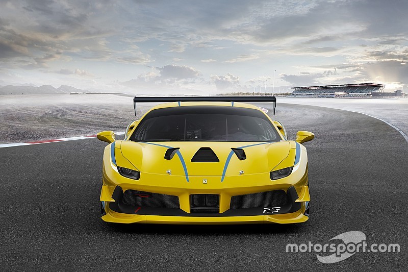 Ferrari reveals turbocharged 488 Challenge car for 2017