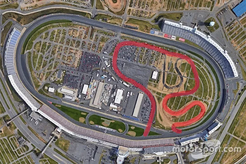 Charlotte road course layout