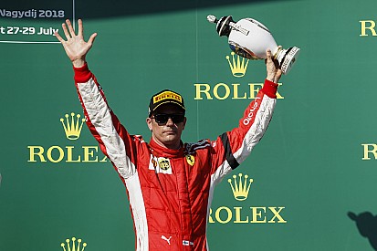 Raikkonen: "No puedo decir que fue una buena carrera, incluso si subí al podio"