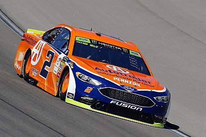 Keselowski holds off Kurt Busch for Stage 2 win at Las Vegas