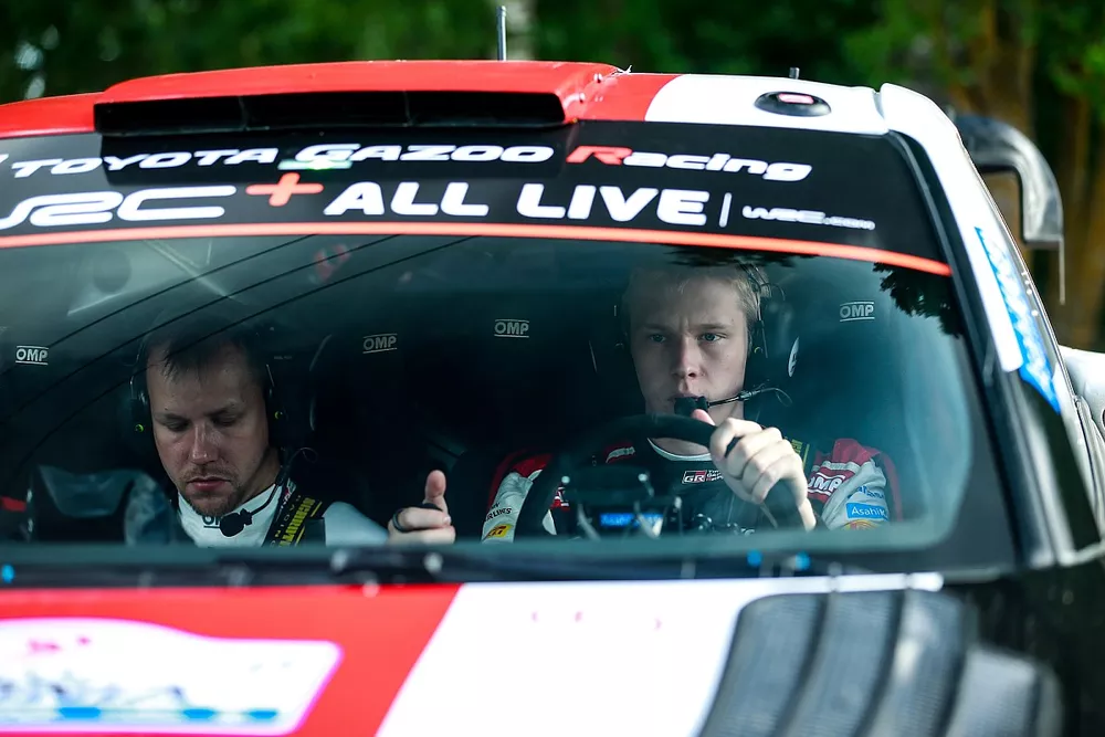 Kalle Rovanpera, Jonne Halttunen, Toyota Gazoo Racing WRT Toyota GR Yaris Rally1