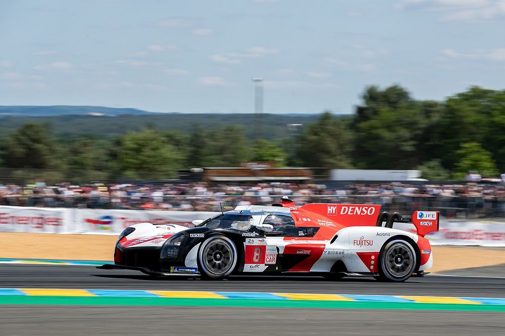 #8 Toyota Gazoo Racing Toyota GR010 Hybrid of Sebastien Buemi, Brendon Hartley, Ryo Hirakawa