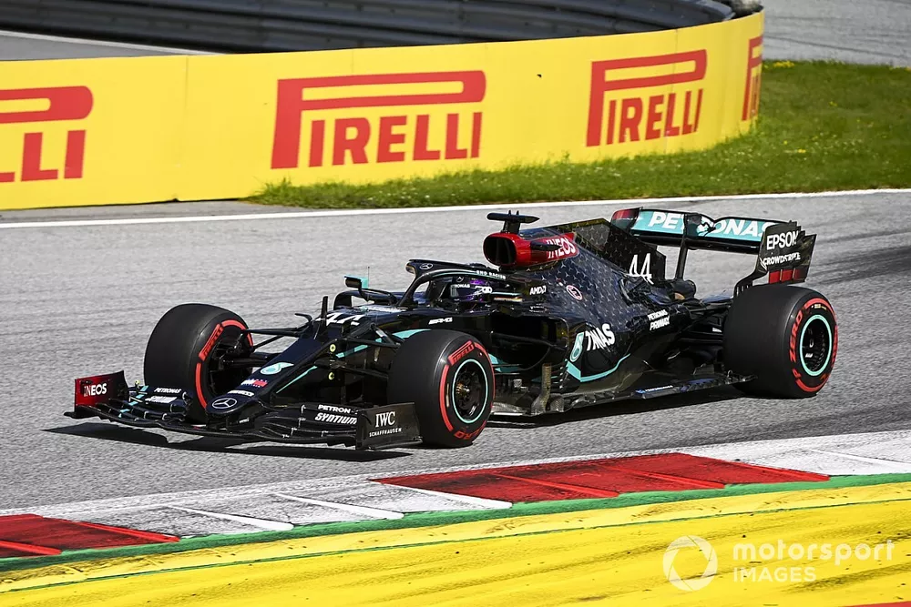 Lewis Hamilton, Mercedes F1 W11 EQ Performance