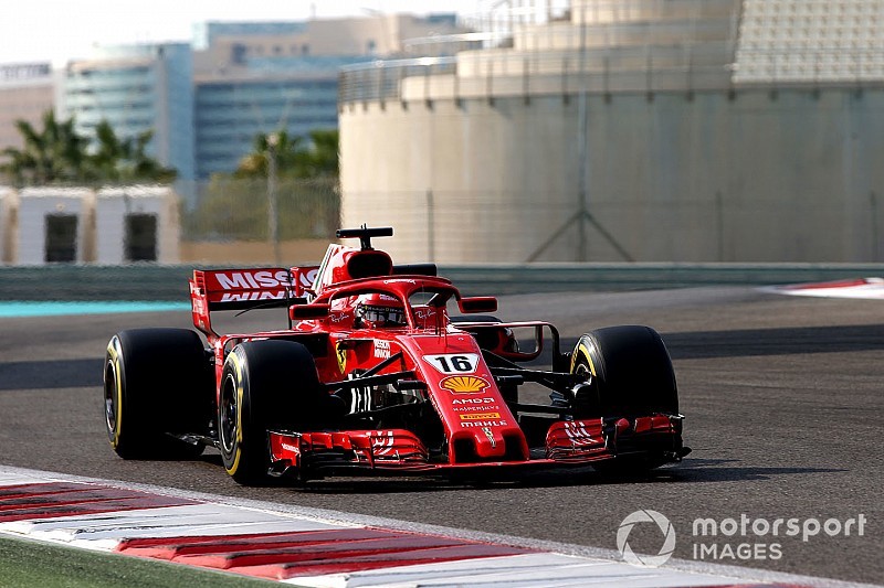 Leclerc le da a Ferrari el mejor tiempo en las pruebas de Abu Dhabi