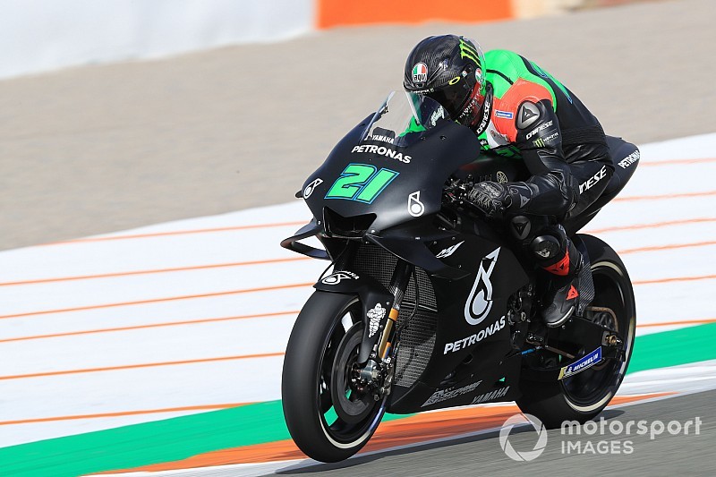 Yamaha sesuai dengan gaya balap Morbidelli