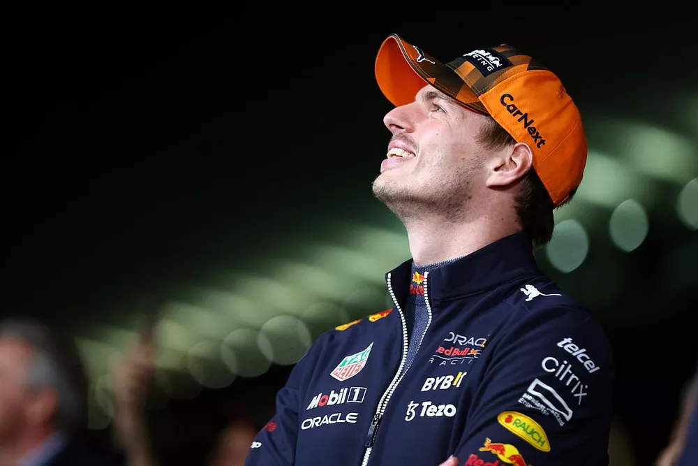 World Champion Max Verstappen, Red Bull Racing

