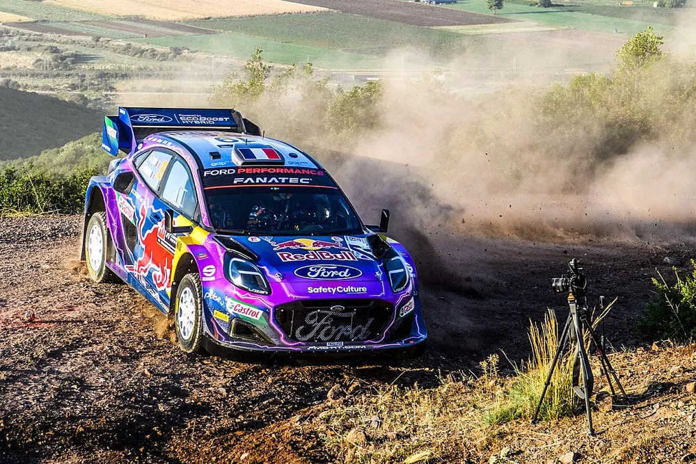 Sebastien Loeb, Isabelle Galmiche, M-Sport Ford World Rally Team Ford Puma Rally1