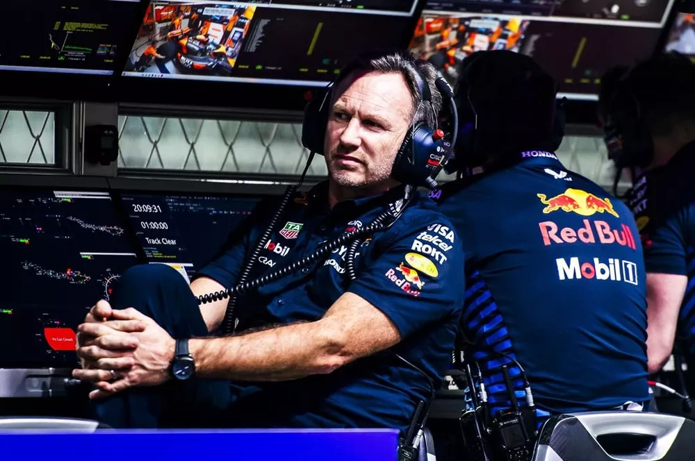 Christian Horner, teambaas Red Bull Racing