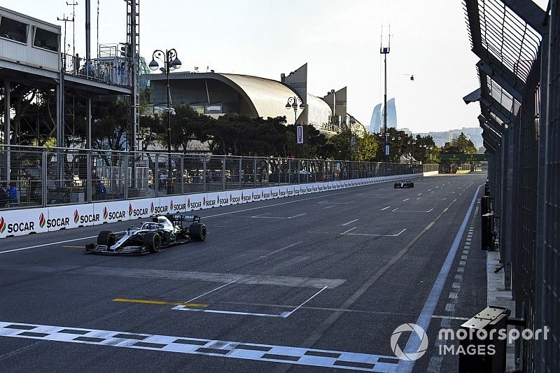 Valtteri Bottas, Mercedes AMG W10 and Lewis Hamilton, Mercedes AMG F1 W10