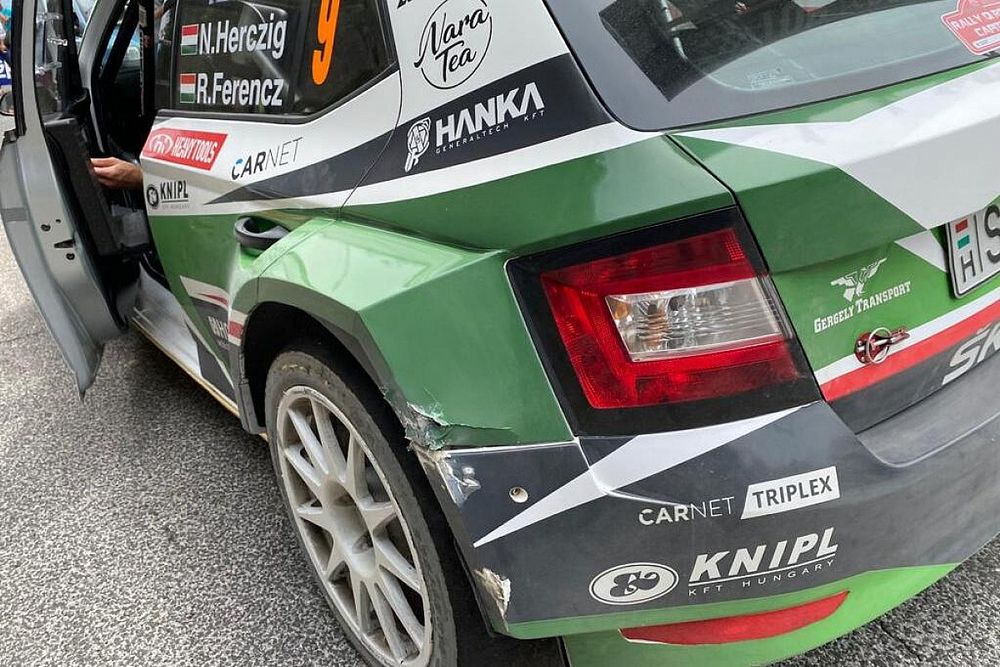 Norbert Herczig, Ramon Ferencz, Skoda Fabia Rally2 evo