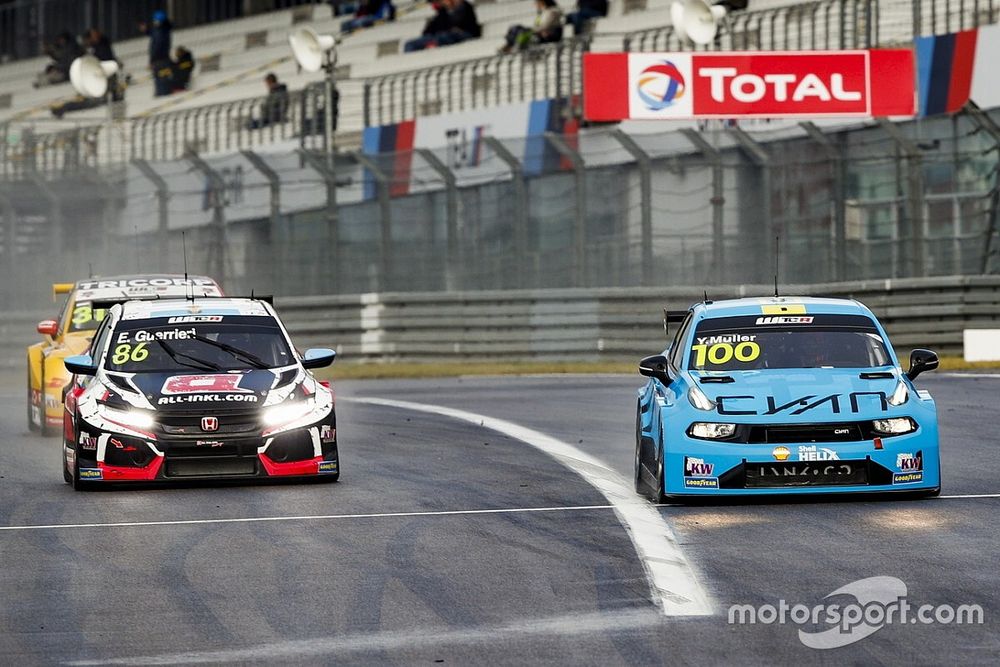 Yvan Muller, Cyan Racing Lynk & Co 03 TCR , Esteban Guerrieri, ALL-INKL.COM Münnich Motorsport Honda Civic TCR