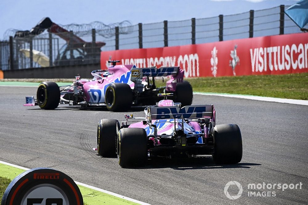Sergio Pérez, Racing Point RP20, Lance Stroll, Racing Point RP20