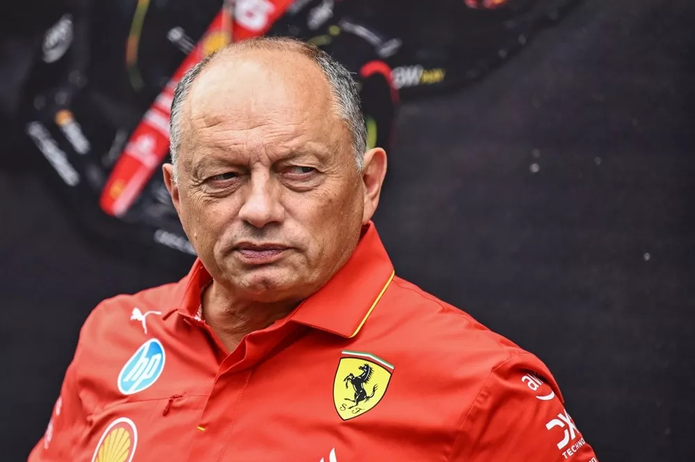 Frederic Vasseur, Team Principal e General Manager, Scuderia Ferrari 