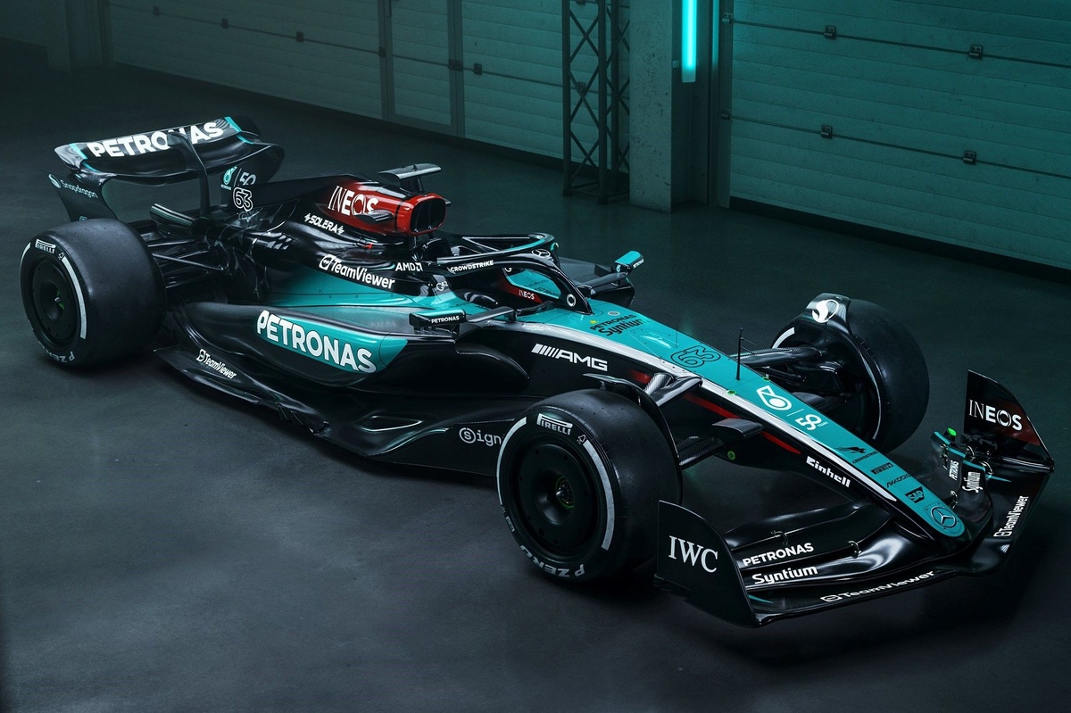 メルセデス AMG ペトロナス F1 W13 E 創業55周年記念 ショーカー
