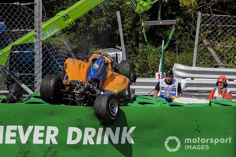 L'accident d'Alexander Peroni, Campos Racing