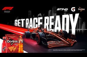 PepsiCo establece una gran alianza con la F1 con varios productos