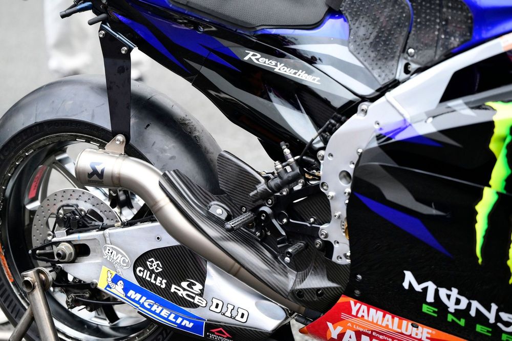 Yamaha Factory Racing new exhaust