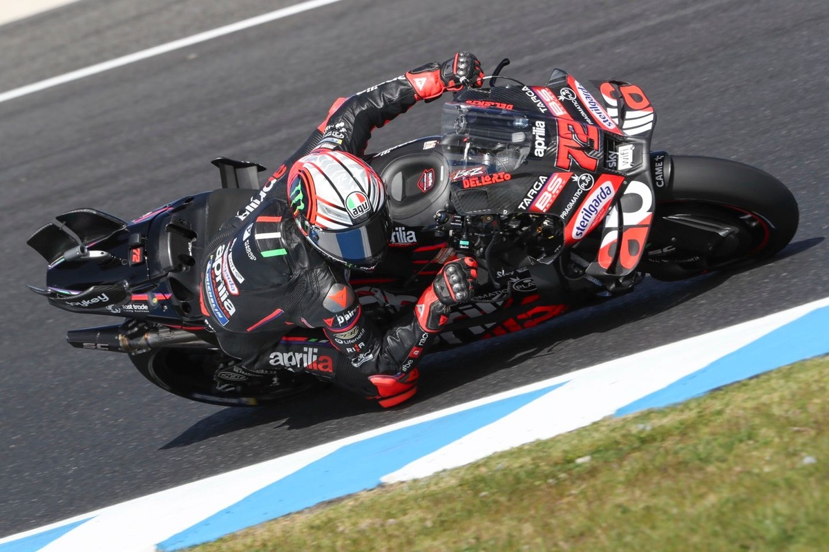 Aprilia ‘must target’ 2026 MotoGP title after recent form, says top boss