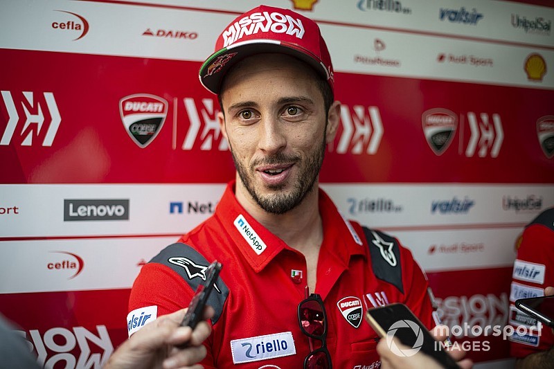 Dovizioso rilassato: