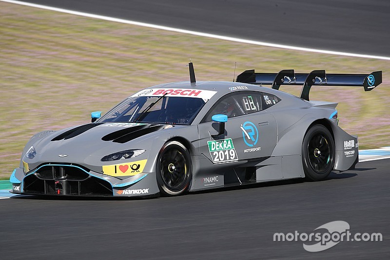 R-Motorsport Aston Martin DTM car breaks cover