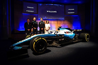 La Williams ha svelato la nuova livrea biancazzurra della FW42 di Kubica e Russell