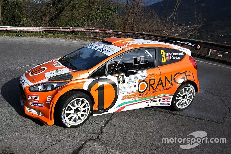 Simone Campedelli, Tania Canton, Ford Fiesta R5, Orange1 Racing