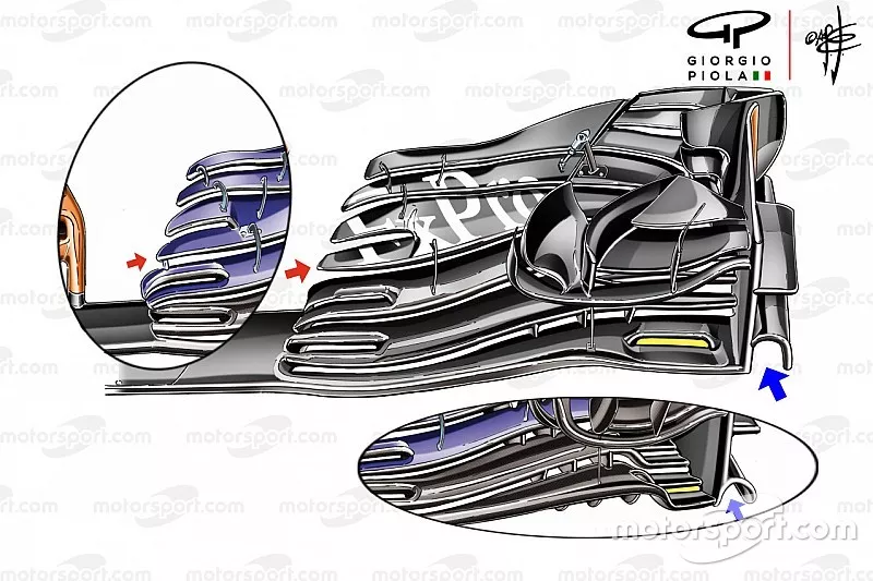McLaren MCL33 front wing Austrian GP