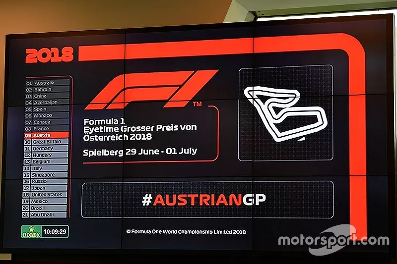 Monitor y mapa del circuito