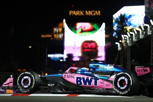 Colapinto, tras ser chocado por Albon en Las Vegas: "Ten&iacute;a el difusor roto"