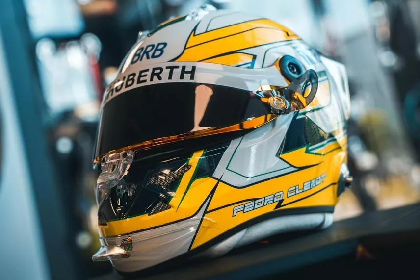 Capacete Clerot e Senna 