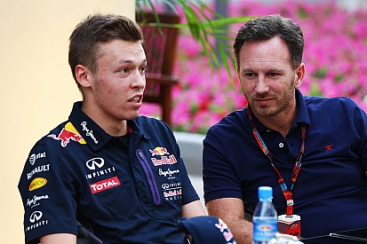 Horner: Kvyat kon moeilijk omgaan met Red Bull-degradatie in 2016