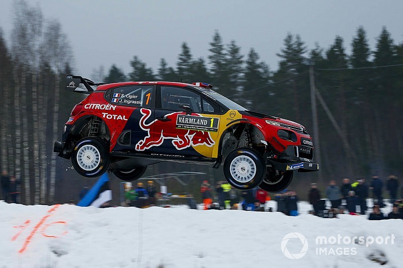 Ogier encouraged by Citroen's loose-surface speed