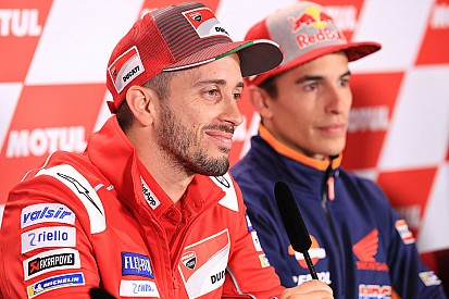 Dovizioso "proud" to have been Marquez's main threat