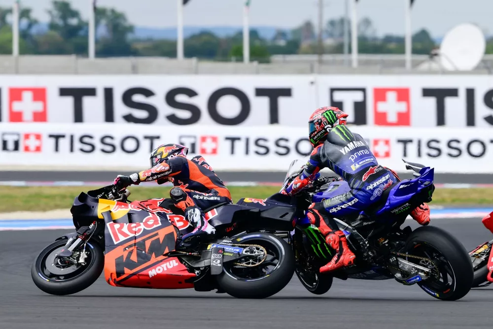Fabio Quartararo, Yamaha Factory Racing, Enea Bastianini, Red Bull KTM Tech 3