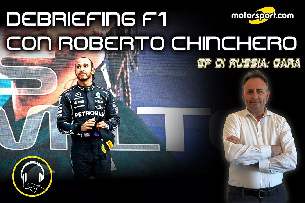 "Debriefing F1 con Roberto Chinchero": GP di Russia, Gara