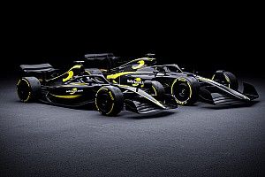 Así sería un coche de F1 actual con las dimensiones de los 2000