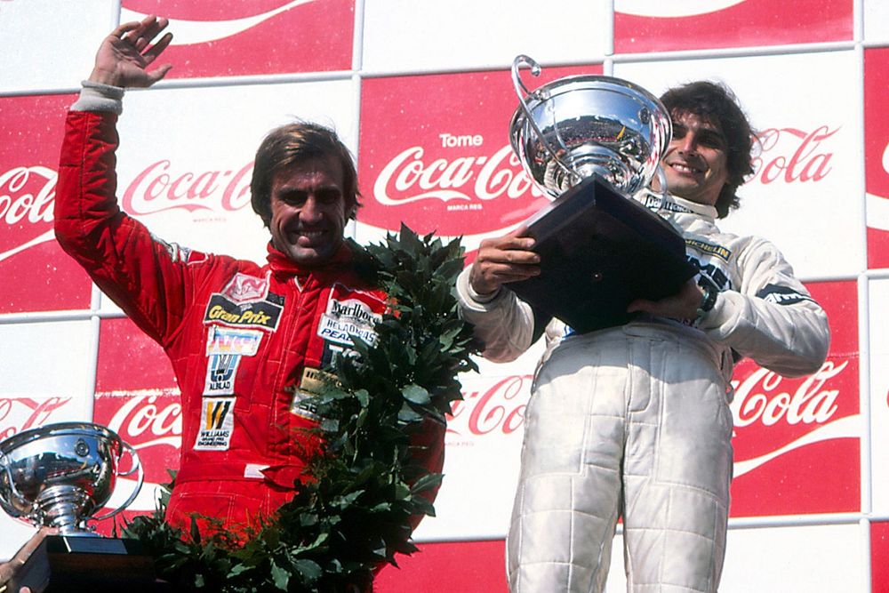 Podium:
Race winner Nelson Piquet, Brabham,
second place Carlos Reutemann, Williams,
third place Alain Prost, Renault