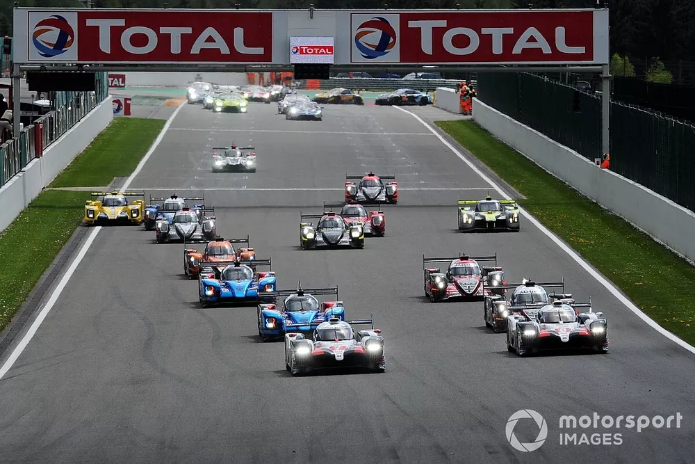 Le d&eacute;part des 6 Heures de Spa-Francorchamps
