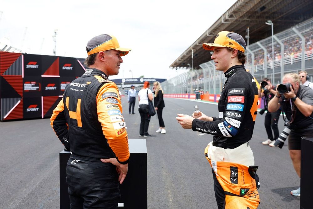 Oscar Piastri, McLaren F1 Team, Lando Norris, McLaren F1 Team