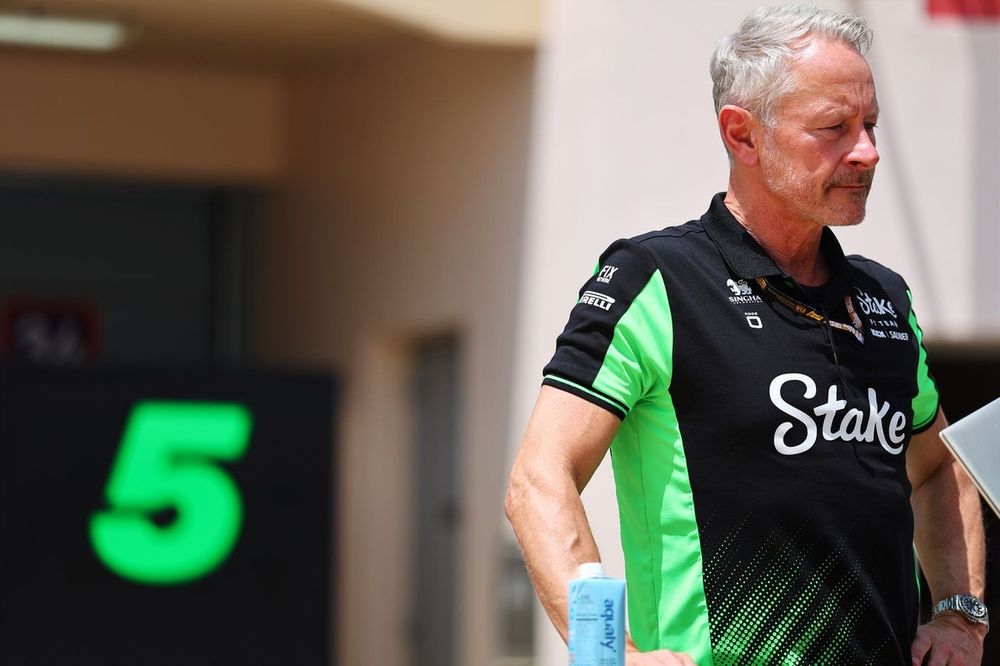 Jonathan Wheatley, Team Principal of Stake F1 Team Kick Sauber