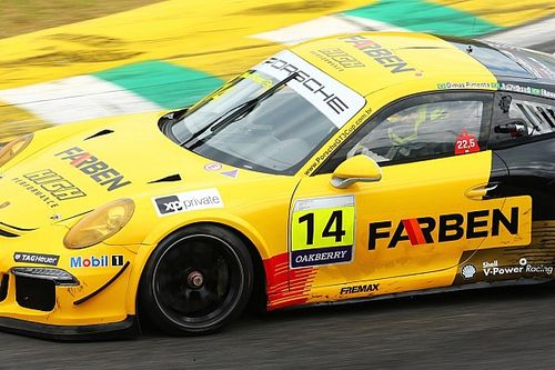 Porsche: Giassi se emociona com estreia no automobilismo ‘real’ na pole postion