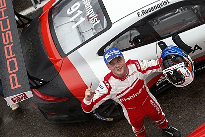 Felix Rosenqvist im Porsche Supercup