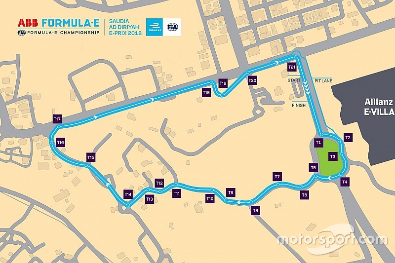 Le tracé du circuit de Riyad a été dévoilé