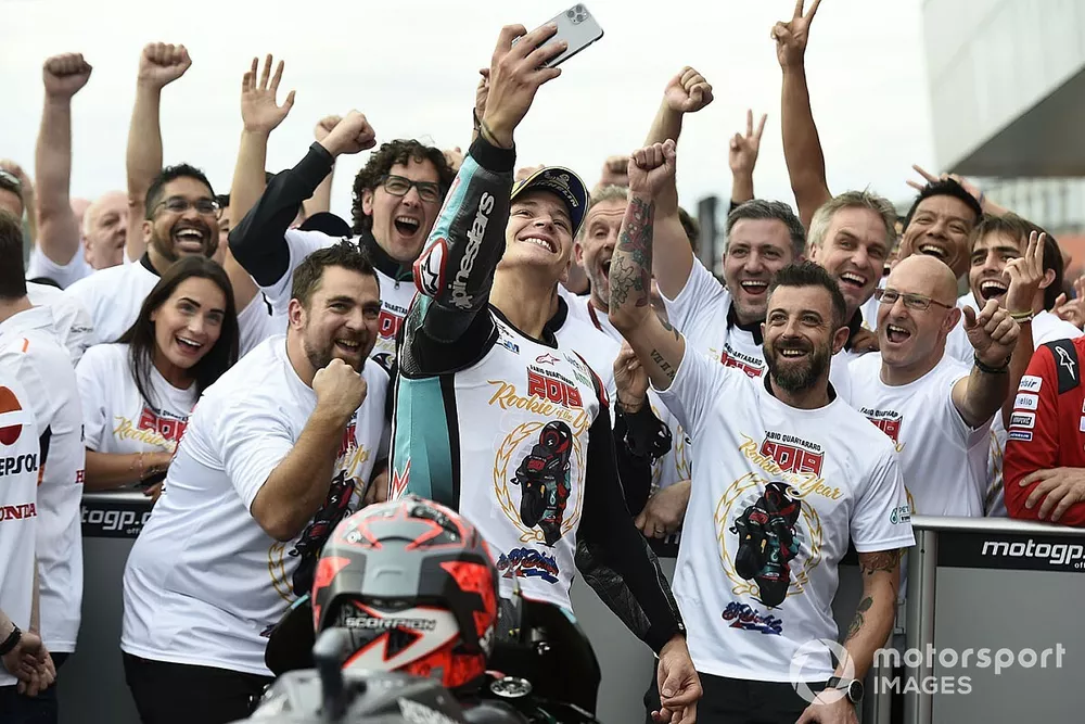 Segundo clasificado Fabio Quartararo, Petronas Yamaha SRT