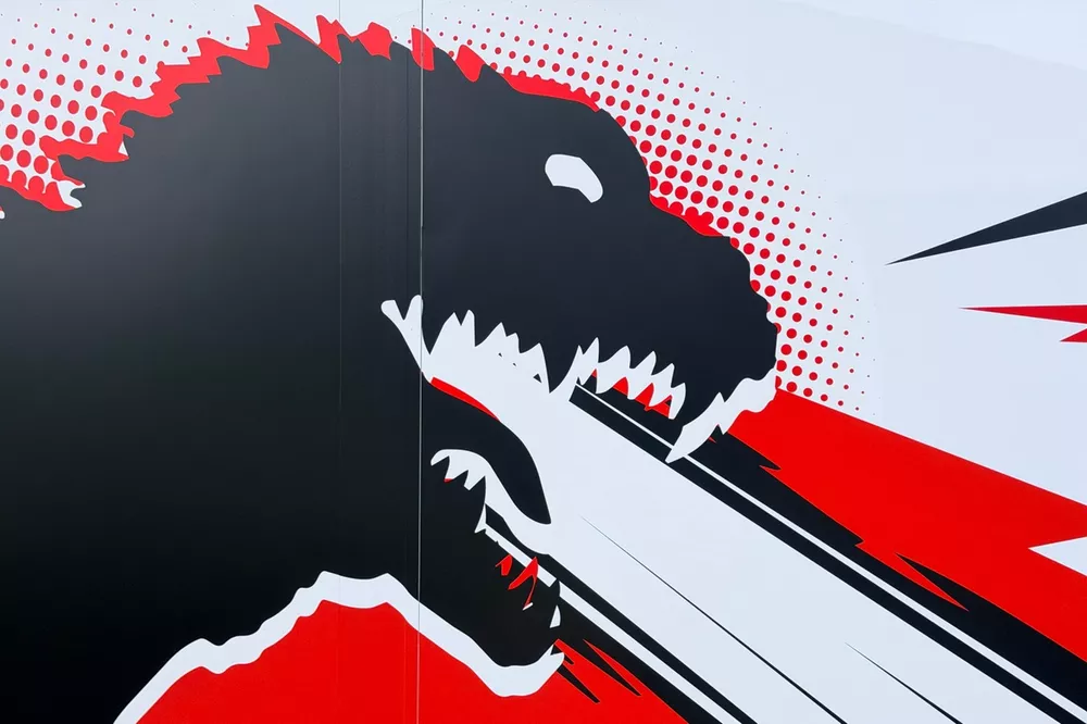 Haas F1 x GODZILLA