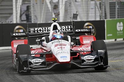 Rahal rueful after caution period ends victory challenge