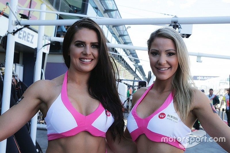 Hot Sahara Force India girls