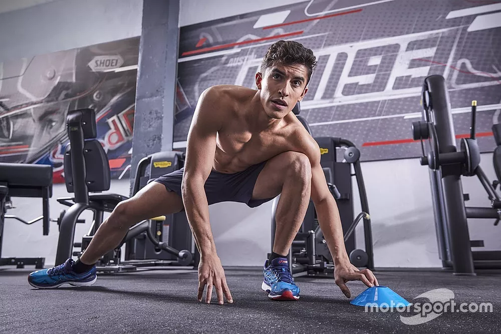 Marc Marquez Entrenando en Cervera, España